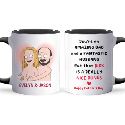 Amazing Dad - Accent Coffee Mug