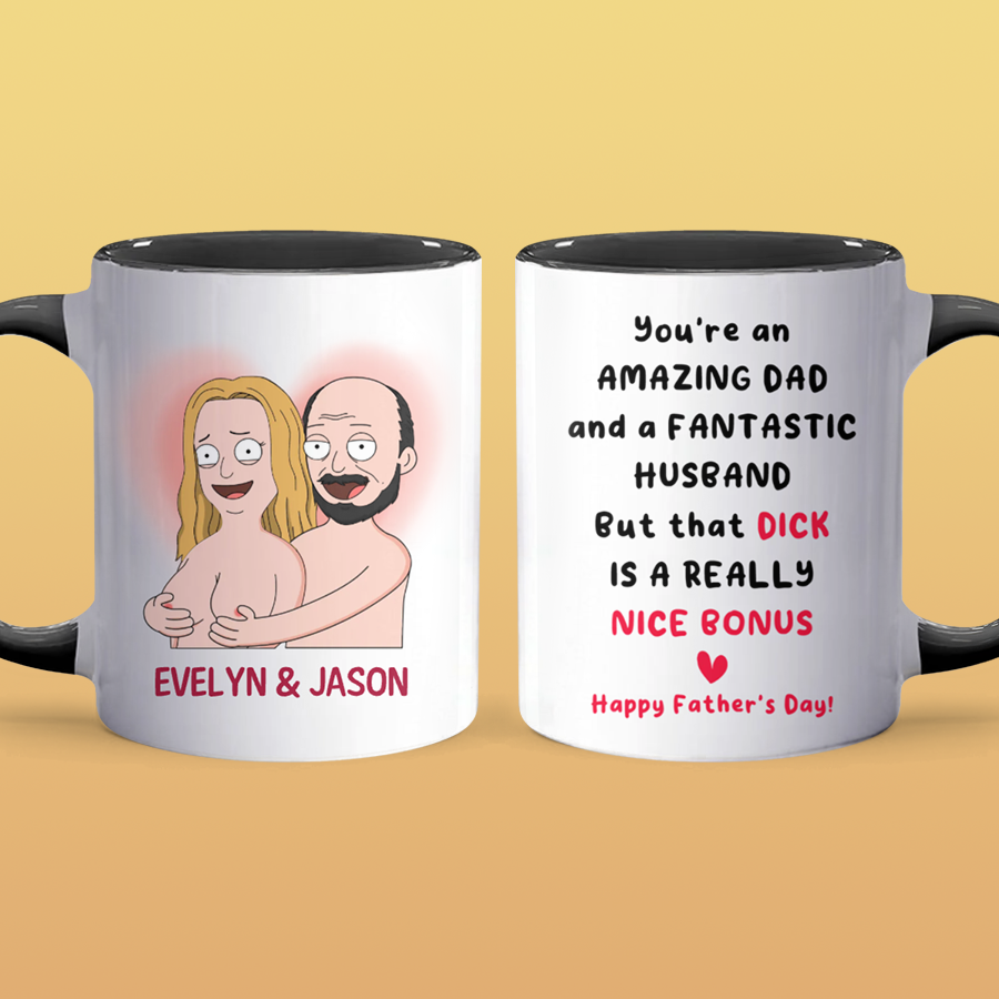 Amazing Dad - Accent Coffee Mug