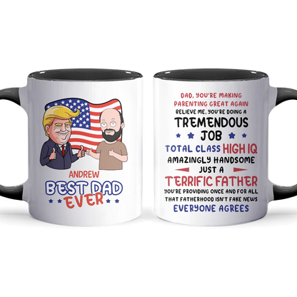 Terrific Father - Accent Coffee Mug