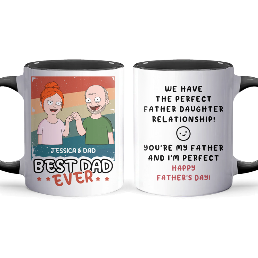 Perfect Relationship - Accent Coffee Mug