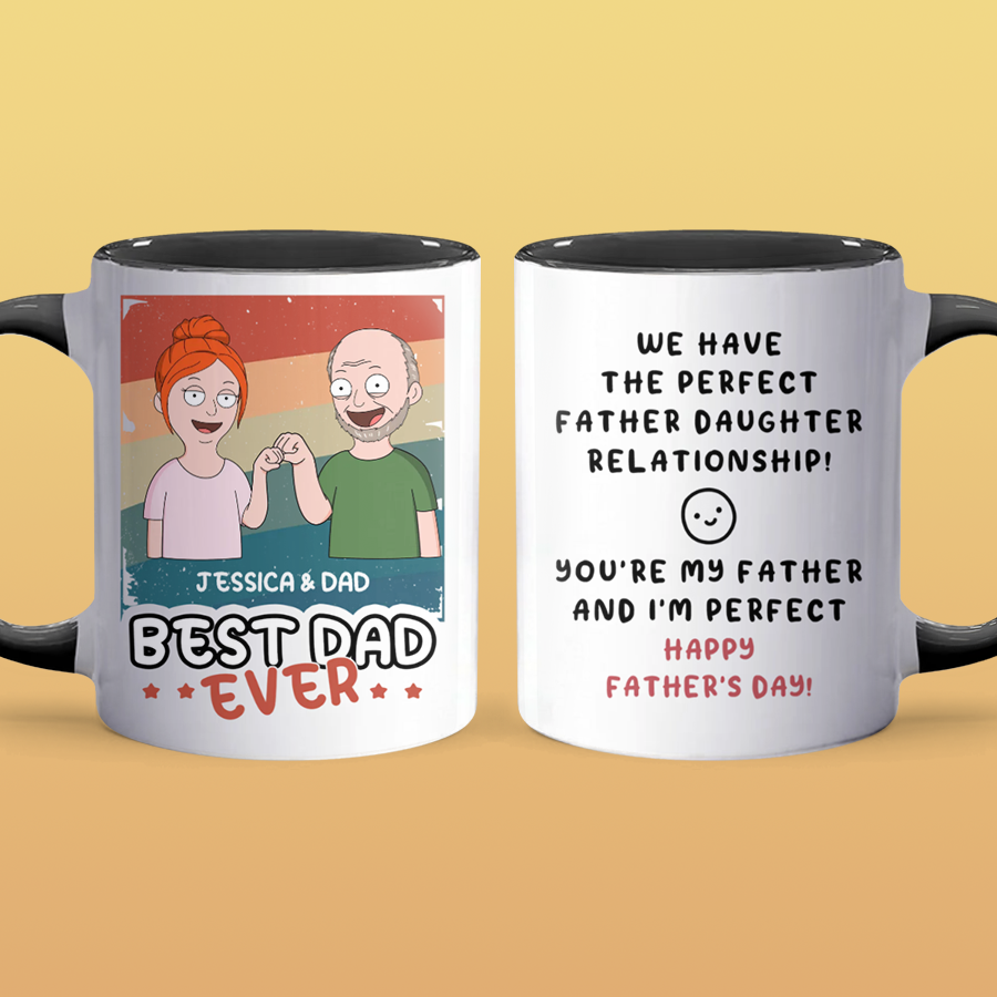 Perfect Relationship - Accent Coffee Mug