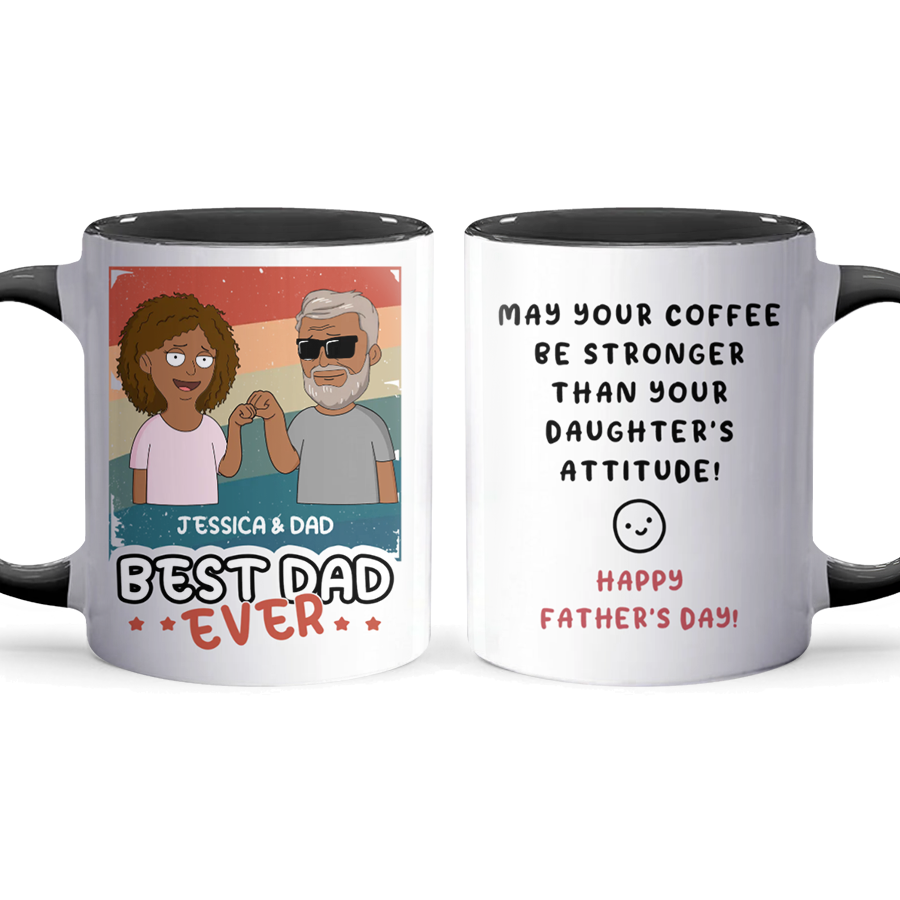 Daughter Attitude - Accent Coffee Mug