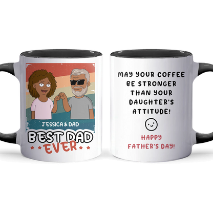 Daughter Attitude - Accent Coffee Mug