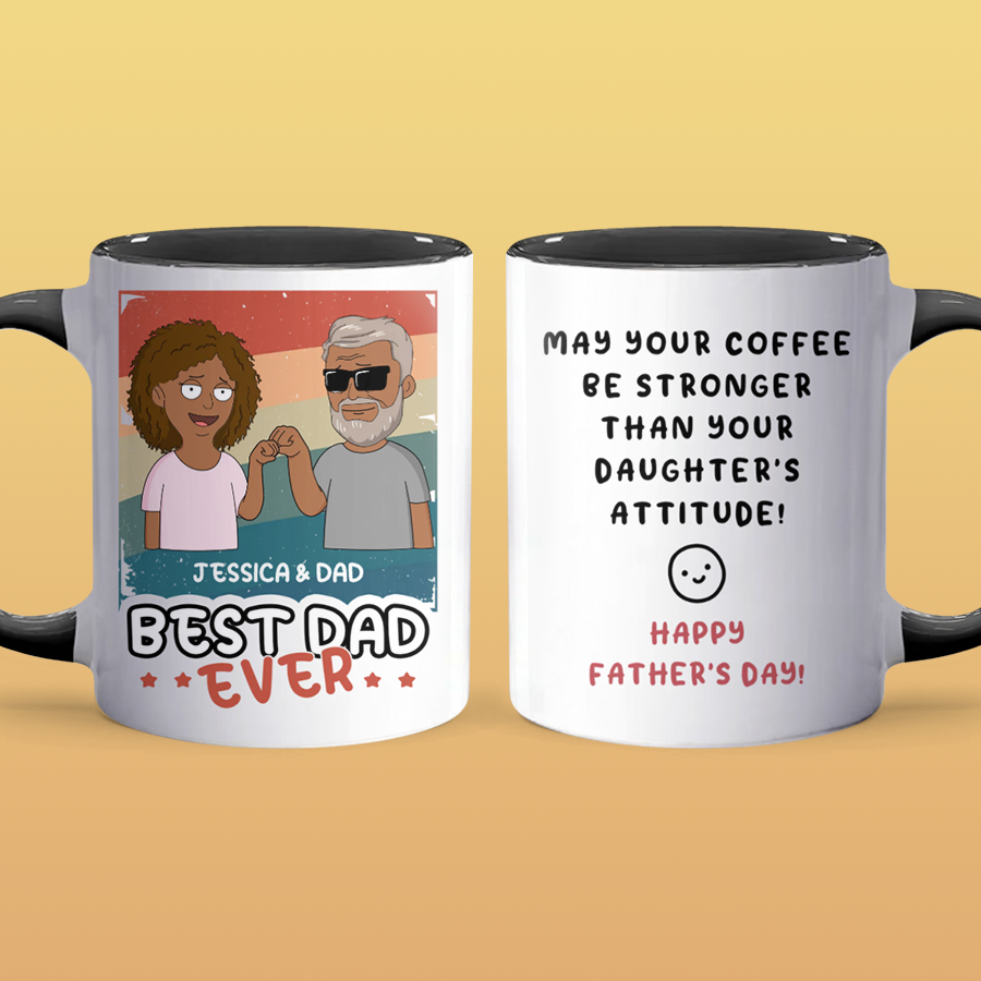 Daughter Attitude - Accent Coffee Mug