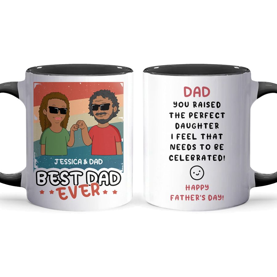 Perfect Daughter - Accent Coffee Mug