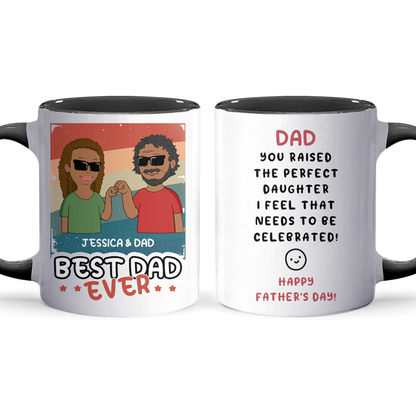 Perfect Daughter - Accent Coffee Mug