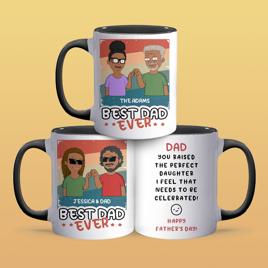 Perfect Daughter - Accent Coffee Mug