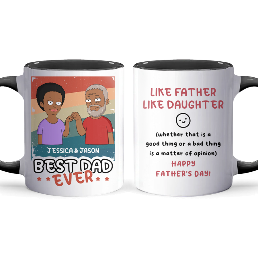 Like Father  - Accent Coffee Mug