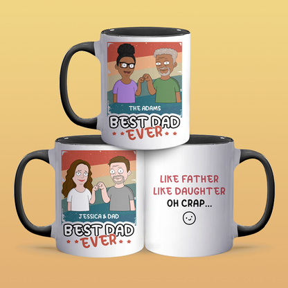 Like Daughter  - Accent Coffee Mug