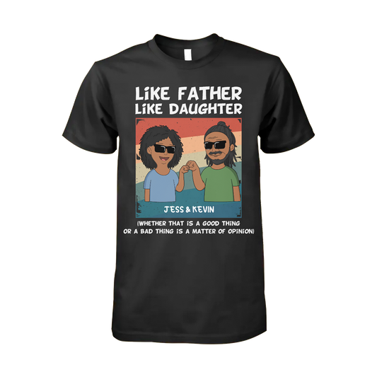 Like Father - Heavy Cotton T-Shirt