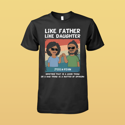 Like Father - Heavy Cotton T-Shirt