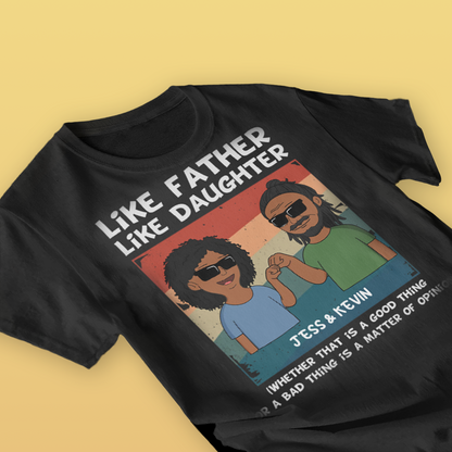 Like Father - Heavy Cotton T-Shirt