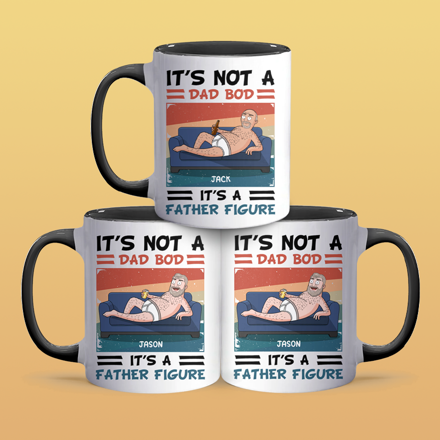 Dad Bod - Accent Coffee Mug