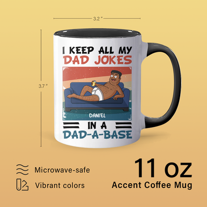 D-a-dbase - Accent Coffee Mug