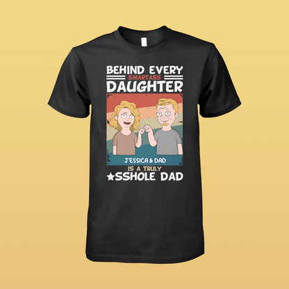 Smartass Daughter - Heavy Cotton T-Shirt