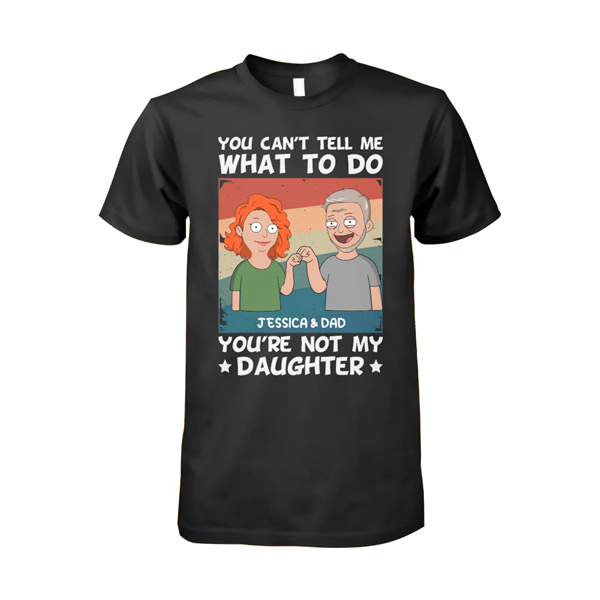 Not My Daughter - Heavy Cotton T-Shirt