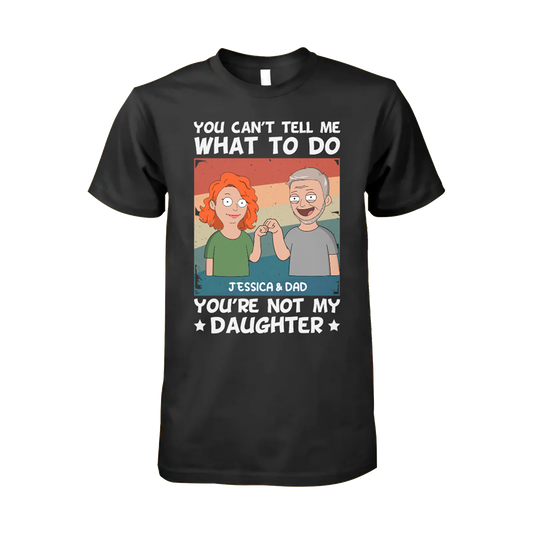 Not My Daughter - Heavy Cotton T-Shirt