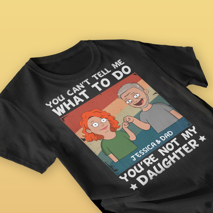 Not My Daughter - Heavy Cotton T-Shirt