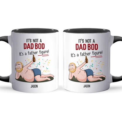 Father Figure - Accent Coffee Mug