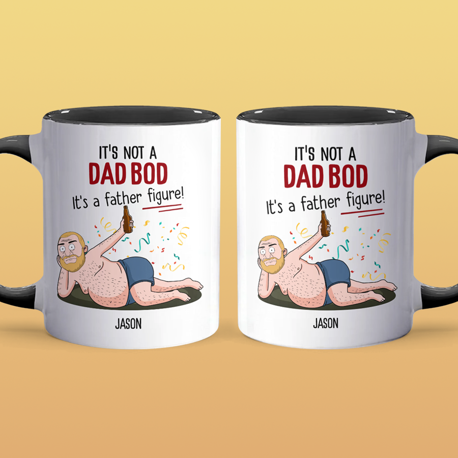 Father Figure - Accent Coffee Mug