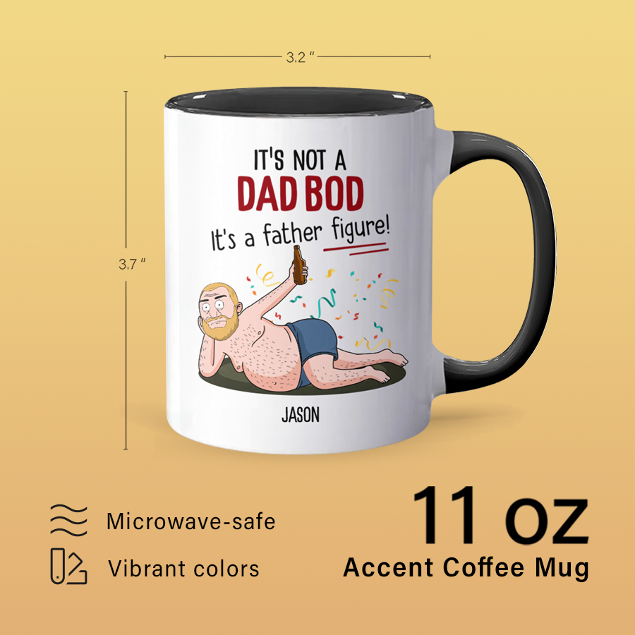 Father Figure - Accent Coffee Mug