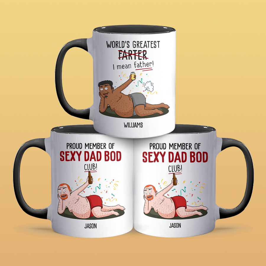 Sexy Dad - Accent Coffee Mug