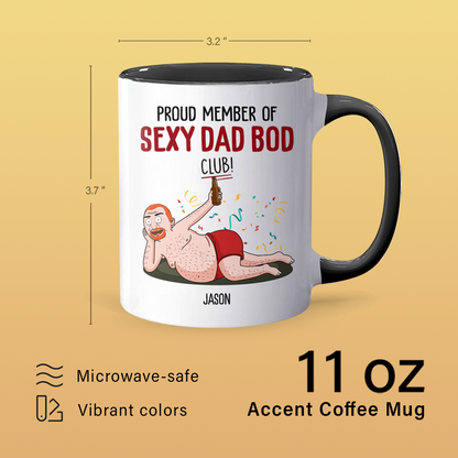 Sexy Dad - Accent Coffee Mug