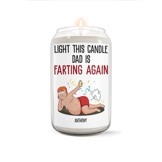 Farting Again - Premium Eco-friendly Scented Candle