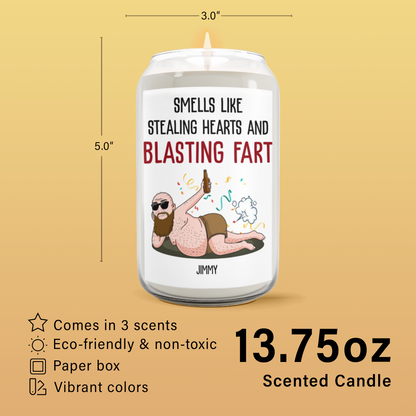 Blasting Farts - Premium Eco-friendly Scented Candle