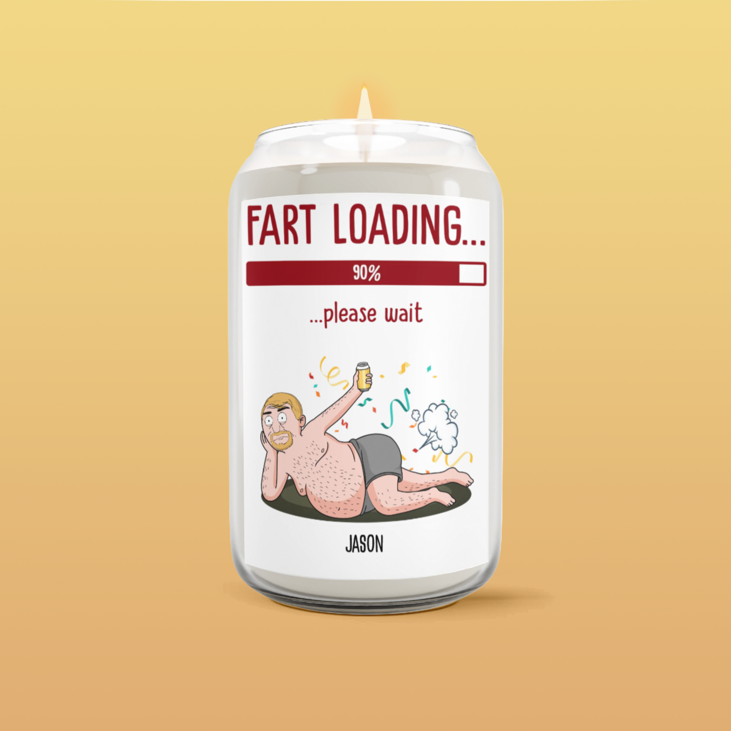 Fart Loading - Premium Eco-friendly Scented Candle