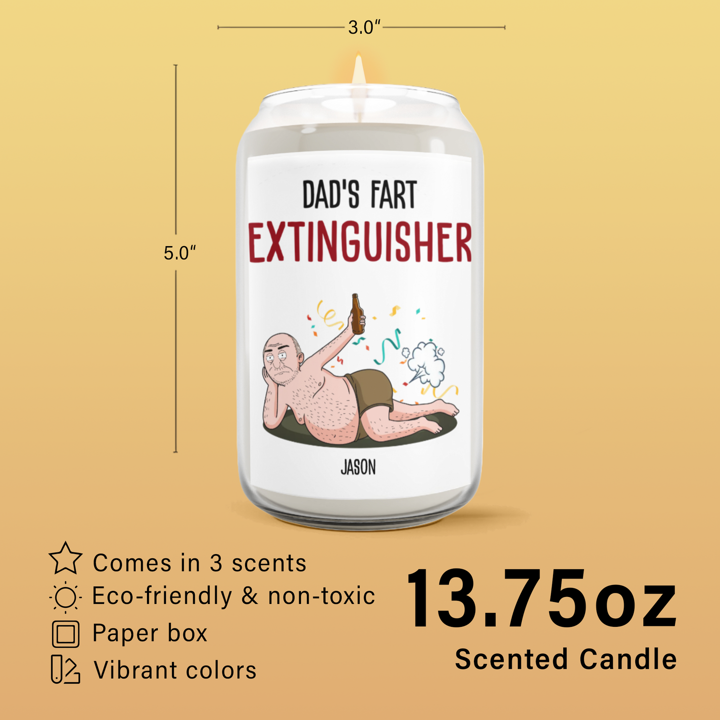 Extinguisher - Premium Eco-friendly Scented Candle