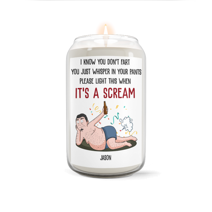 A Scream - Premium Eco-friendly Scented Candle