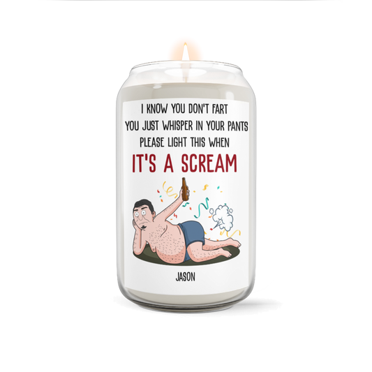 A Scream - Premium Eco-friendly Scented Candle