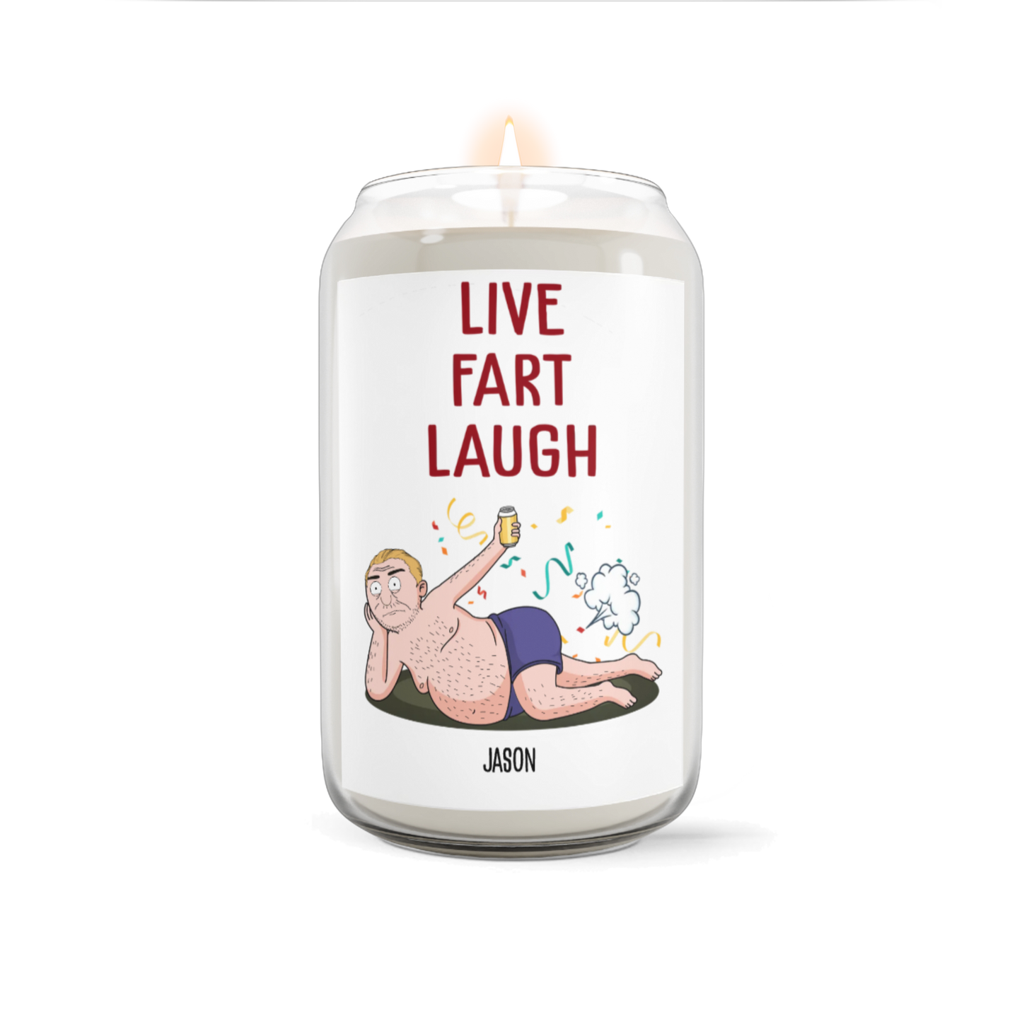 Live Fart - Premium Eco-friendly Scented Candle