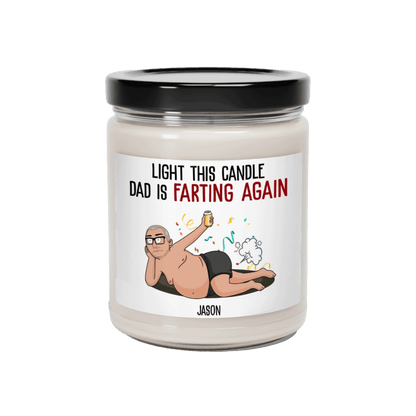 Farting Again - Scented Soy Candle