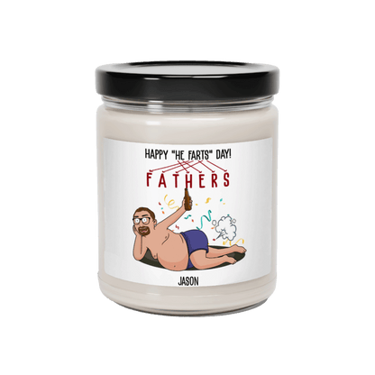 He Farts - Scented Soy Candle