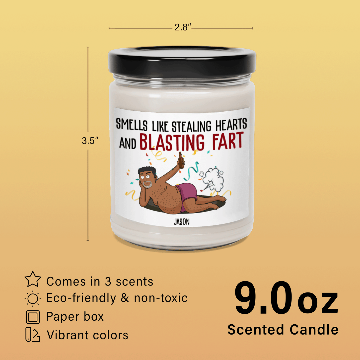 Blasting Fart - Scented Soy Candle