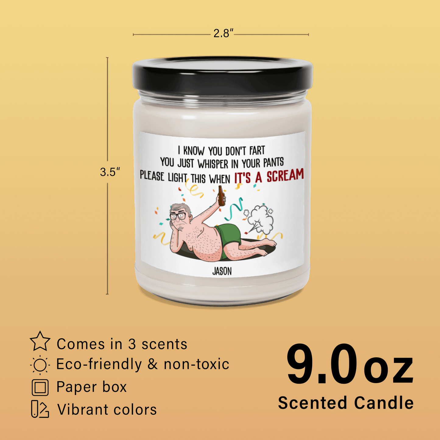 A Scream - Scented Soy Candle