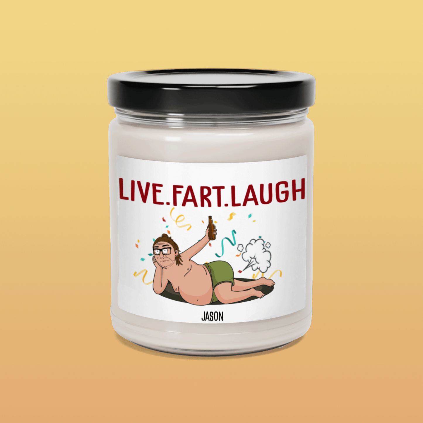 Live Fart - Scented Soy Candle