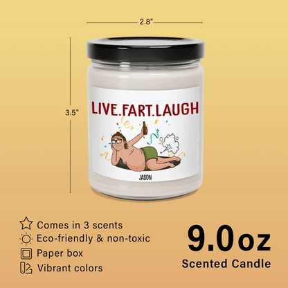 Live Fart - Scented Soy Candle