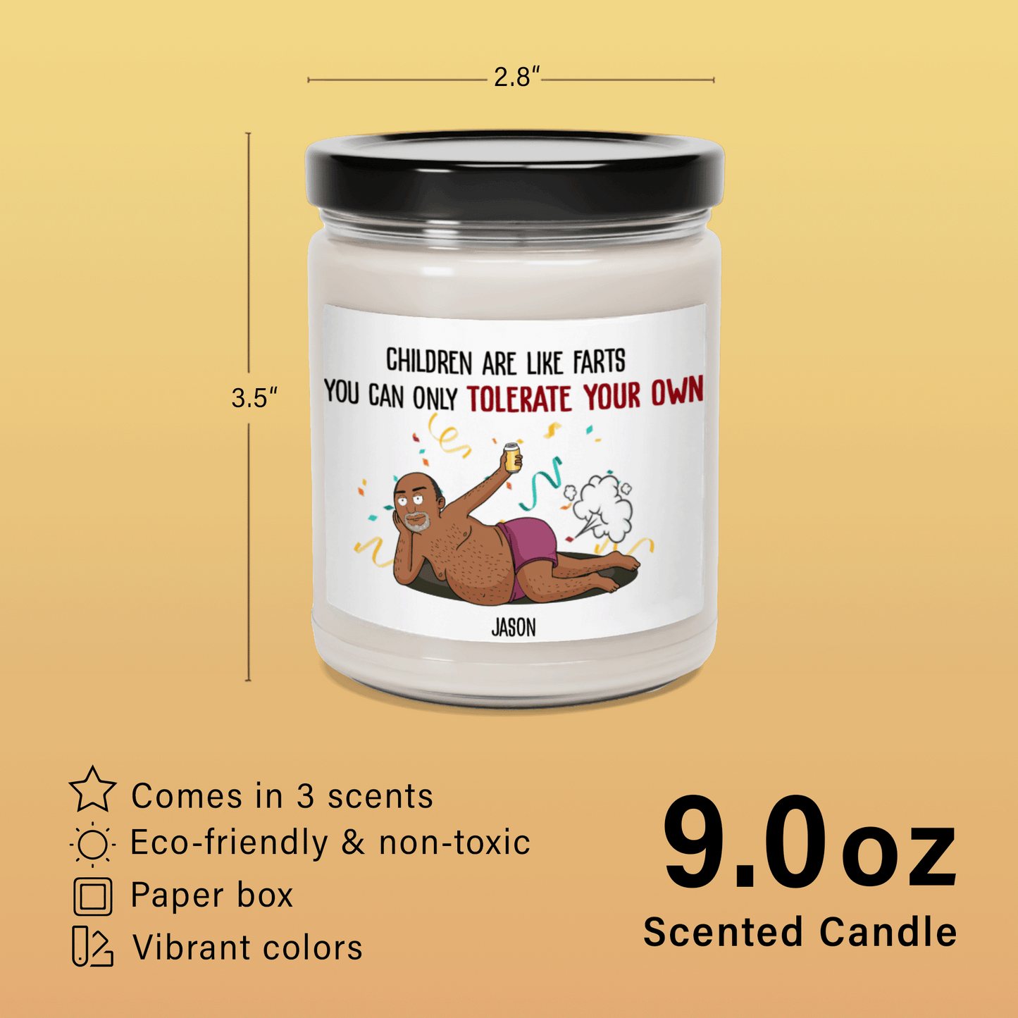 Tolerate Your Own - Scented Soy Candle