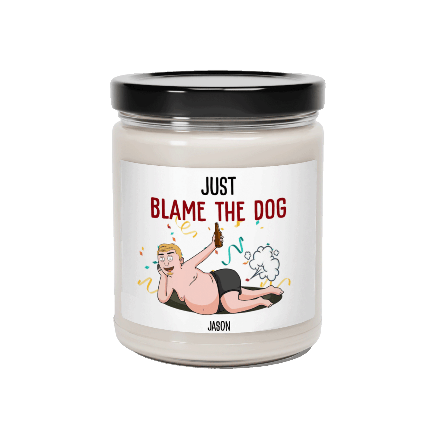 Blame The Dog - Scented Soy Candle