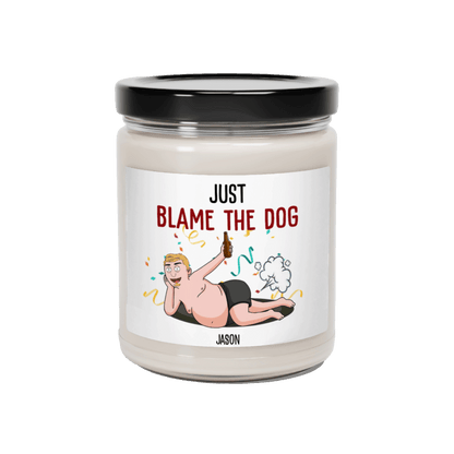 Blame The Dog - Scented Soy Candle