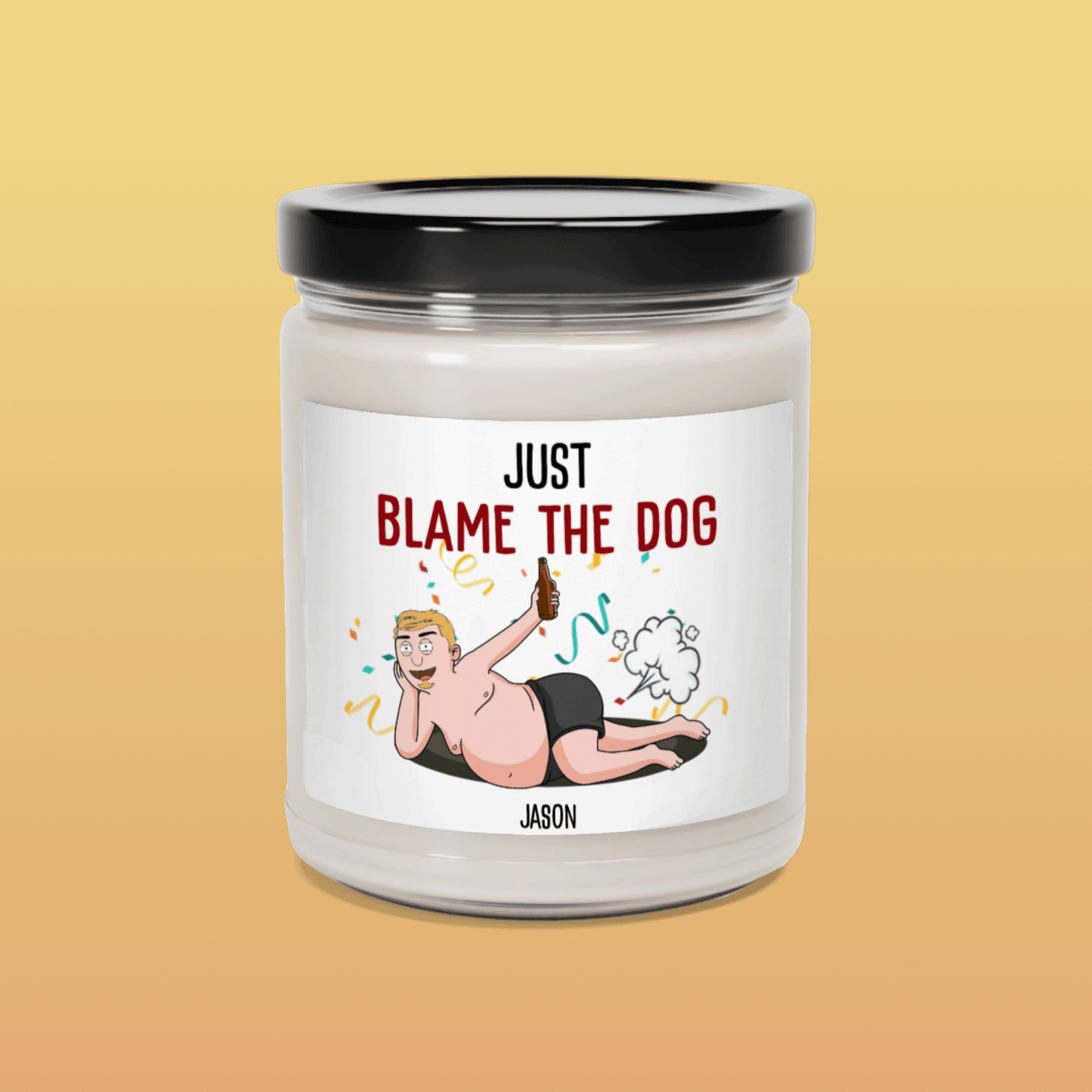 Blame The Dog - Scented Soy Candle