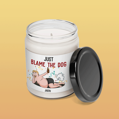 Blame The Dog - Scented Soy Candle