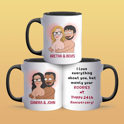 Everything About You - Personalized Accent Mug