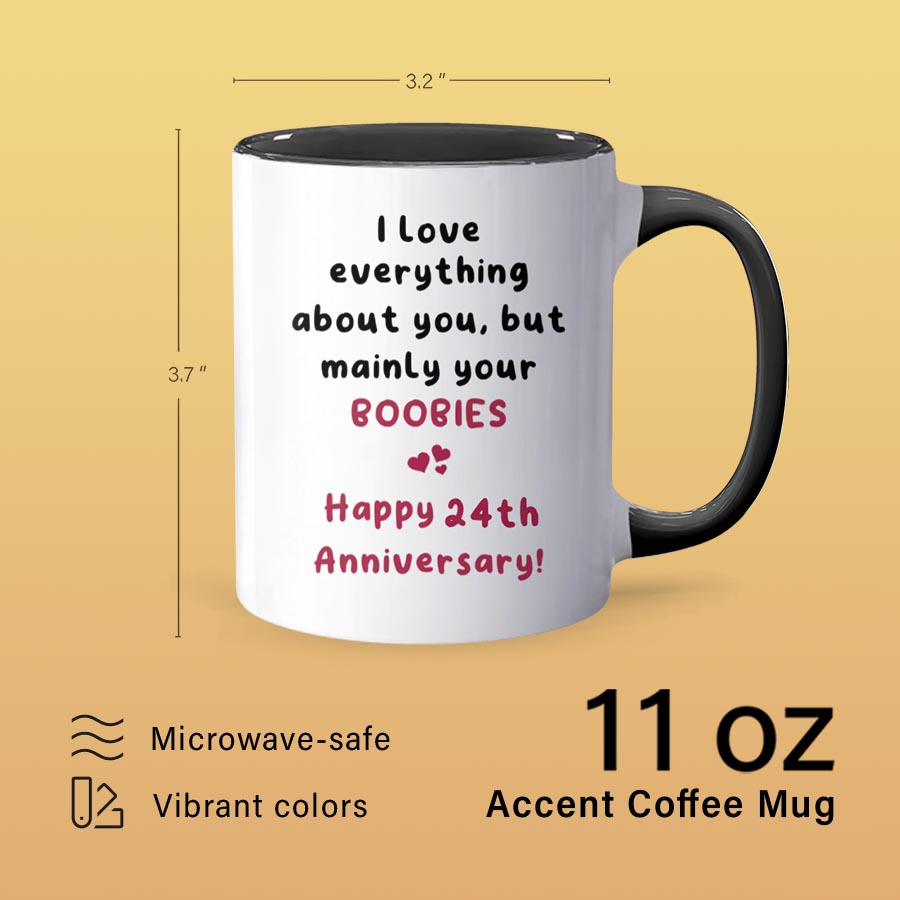 Everything About You - Personalized Accent Mug