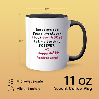 Roses Are Red - Personalized Accent Mug