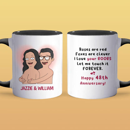 Roses Are Red - Personalized Accent Mug