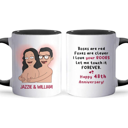 Roses Are Red - Personalized Accent Mug